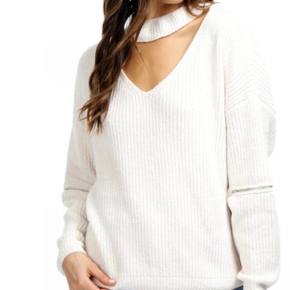 Strut & Bolt Megan Choker Sweater - Picture 1 of 8